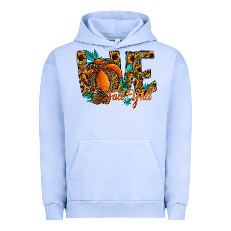 Love Fall Y'all Urban Hoodie by CowhideDigitalArt | Teevron