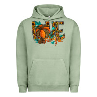 Pigment Oil Green Love Fall Y'all Urban Hoodie - CowhideDigitalArt