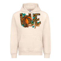 Sandshell Love Fall Y'all Urban Hoodie - CowhideDigitalArt