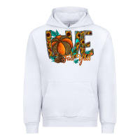 White Love Fall Y'all Urban Hoodie - CowhideDigitalArt