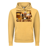 Vintage Mustard have a melanin christmas coffee cups Vintage Hoodie - MaliasSmallBusiness