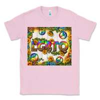 Bubblegum Pink Western LGBTQ+ Tumbler Classic Tee - BundleAndBundleShop