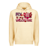 Pina Colada my dog is my valentine Premium Hoodie - OliviaCreatesArt