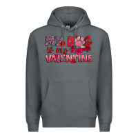 Rock my dog is my valentine Premium Hoodie - OliviaCreatesArt