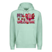 Seafoam my dog is my valentine Premium Hoodie - OliviaCreatesArt