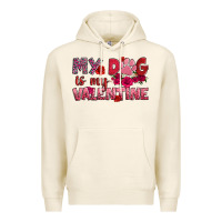 Tofu my dog is my valentine Premium Hoodie - OliviaCreatesArt