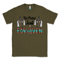 Army Green no perfect just forgiven Classic Tee - CowhideDigitalArt