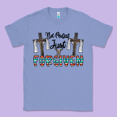 No Perfect Just Forgiven Classic Tee Designed By Cowhidedigitalart