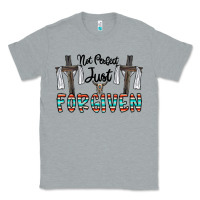 Heather Grey no perfect just forgiven Classic Tee - CowhideDigitalArt