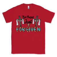 Red no perfect just forgiven Classic Tee - CowhideDigitalArt