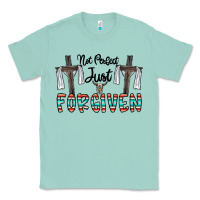 Seafoam no perfect just forgiven Classic Tee - CowhideDigitalArt