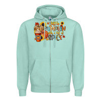 Seafoam little pumpkin with a lot of spice Zipper Hoodie - CowGirlArtShop
