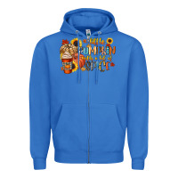 True Royal little pumpkin with a lot of spice Zipper Hoodie - CowGirlArtShop