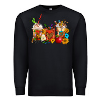 Black Teacher Coffee Cups Premium Sweatshirt - FaDigitalArtStudio