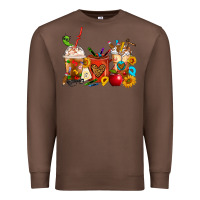 Chestnut Teacher Coffee Cups Premium Sweatshirt - FaDigitalArtStudio