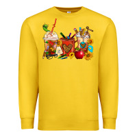 Lemon Teacher Coffee Cups Premium Sweatshirt - FaDigitalArtStudio