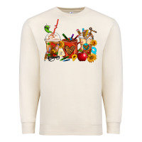 Sandshell Teacher Coffee Cups Premium Sweatshirt - FaDigitalArtStudio