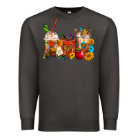 Smoke Teacher Coffee Cups Premium Sweatshirt - FaDigitalArtStudio