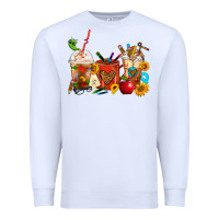 White Teacher Coffee Cups Premium Sweatshirt - FaDigitalArtStudio