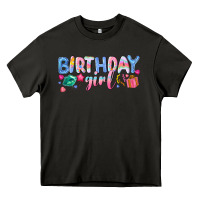 Asphalt birthday girl Heavy Core Tee - NancyCooperArtShop