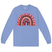 Colony Blue valentines day rainbow Long Sleeve Tee - RanaPortraitStore