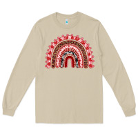 Mushroom valentines day rainbow Long Sleeve Tee - RanaPortraitStore