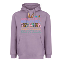 Lavender Easter bunny Teacher Heavyweight Hoodie - OliviaCreatesArt