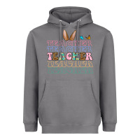 Storm Easter bunny Teacher Heavyweight Hoodie - OliviaCreatesArt