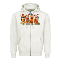 Oatmeal Heather tis the season Zipper Hoodie - CowGirlArtShop