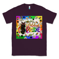 Plum Western LGBTQ+ With Sunflowers Classic Tee - BundleAndBundleShop