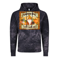 Cloud Black Pumpkin Spice Everything Nice Gnome Vintage Hoodie - MaliasSmallBusiness