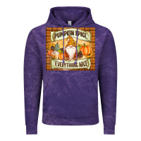 Cloud Purple Pumpkin Spice Everything Nice Gnome Vintage Hoodie - MaliasSmallBusiness
