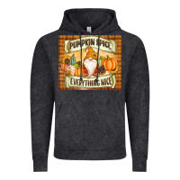 Vintage Black Pumpkin Spice Everything Nice Gnome Vintage Hoodie - MaliasSmallBusiness