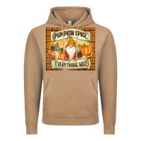 Vintage Coffee Pumpkin Spice Everything Nice Gnome Vintage Hoodie - MaliasSmallBusiness