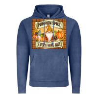 Vintage Denim Pumpkin Spice Everything Nice Gnome Vintage Hoodie - MaliasSmallBusiness