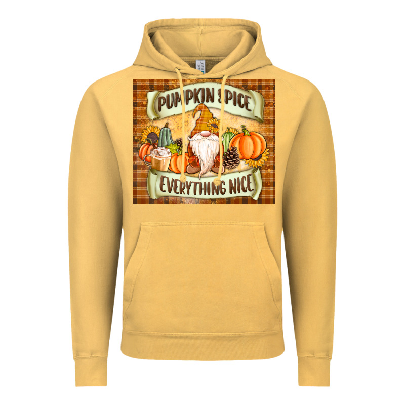Pumpkin Spice Everything Nice Gnome Vintage Hoodie by MaliasSmallBusiness | Teevron