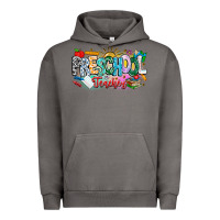Pigment Tornado Precschool Teacher Urban Hoodie - CowhideDigitalArt