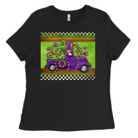 Black mardi gras truck Ladies Tee - Jasminsmagicworld