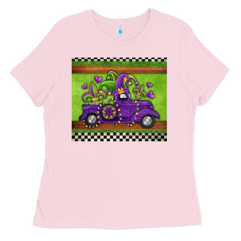Mardi Gras Truck Ladies Tee by Jasminsmagicworld | Teevron