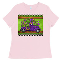Bubblegum Pink mardi gras truck Ladies Tee - Jasminsmagicworld