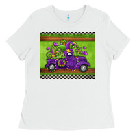 White mardi gras truck Ladies Tee - Jasminsmagicworld
