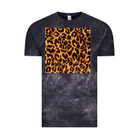 Cloud Black leopard seamless pattern bbs Vintage Tee - BundleAndBundleShop
