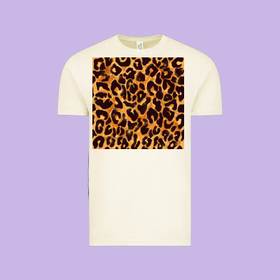 Leopard Seamless Pattern Bbs Vintage Tee Designed By Bundleandbundleshop