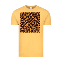 Vintage Mustard leopard seamless pattern bbs Vintage Tee - BundleAndBundleShop