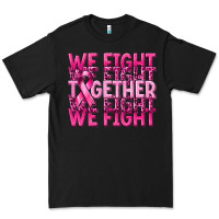 Black together we fight cancer Premium Tee - NancyCooperArtShop