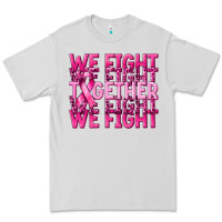 Dove Grey together we fight cancer Premium Tee - NancyCooperArtShop