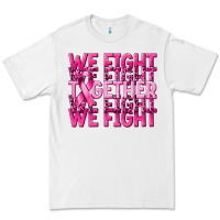 White together we fight cancer Premium Tee - NancyCooperArtShop