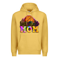 Antique Gold basketball mom Premium Hoodie - OliviaCreatesArt