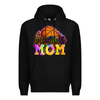 Black basketball mom Premium Hoodie - OliviaCreatesArt