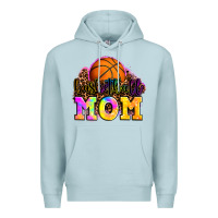Blue Mist basketball mom Premium Hoodie - OliviaCreatesArt
